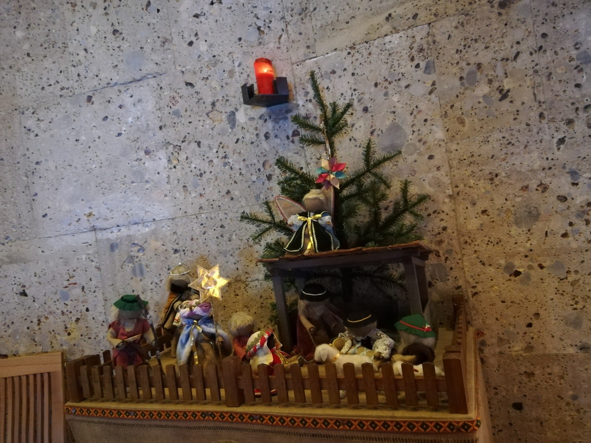 Betlehem-  Hubertusse  -  Bruder Klaus Kirche 2019 éjféli szentmise